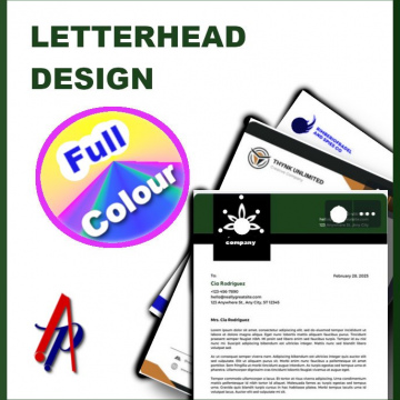Letterhead Design - Full Colour